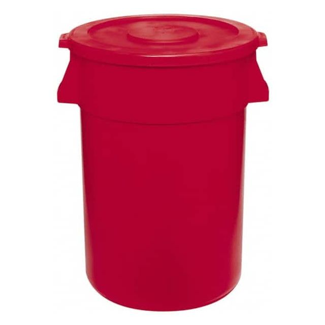32 Gal Round Red Trash Can MPN:3200RD
