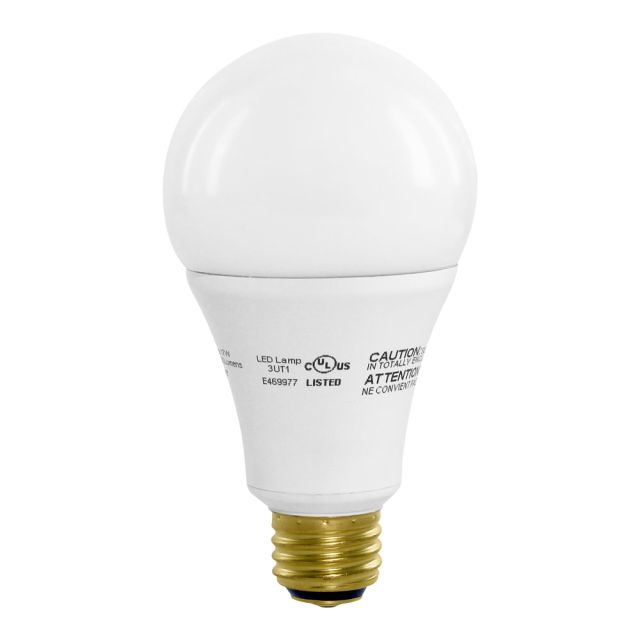 Euri A21 3-Way LED Bulb, 1600 Lumen, 16 Watt, EA21-1000ET
