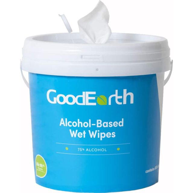 Wipes, Type: Alcohol Wipes , Sheet Length (Inch): 8 , Sheet Width (Inch): 6 , Sheets per Package: 800