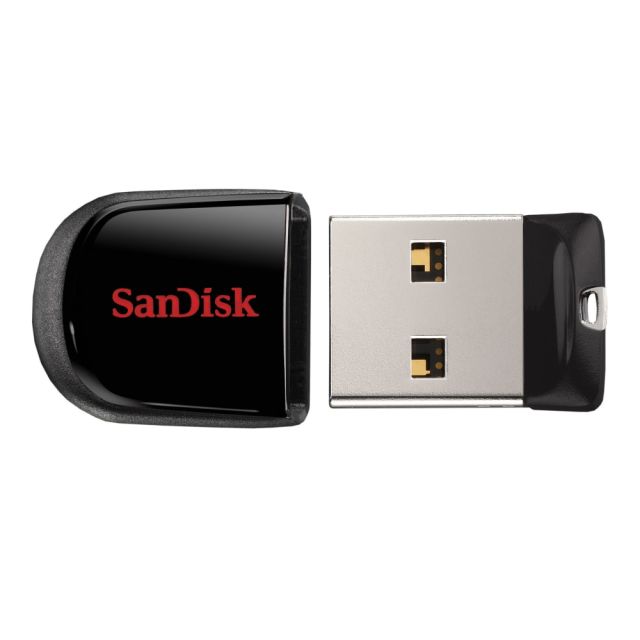 SanDisk Cruzer Fit USB Flash Drive, 16GB (Min Order Qty 4) MPN:SDCZ33-016G-A46