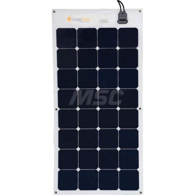 Solar Panels, Maximum Output Power (W): 100 , Amperage (mA): 5.8 , Terminal Contact Type: MC-4 , Mounting Type: Mounting Holes  MPN:GS-FLEX-100W-SP