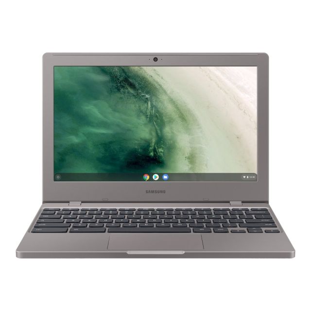 Samsung Chromebook 4 - Celeron N4020 / 1.1 GHz - Chrome OS - UHD Graphics 600 - 4 GB RAM - 16 GB eMMC - 11.6in 1366 x 768 (HD) - Wi-Fi 5 - satin gray