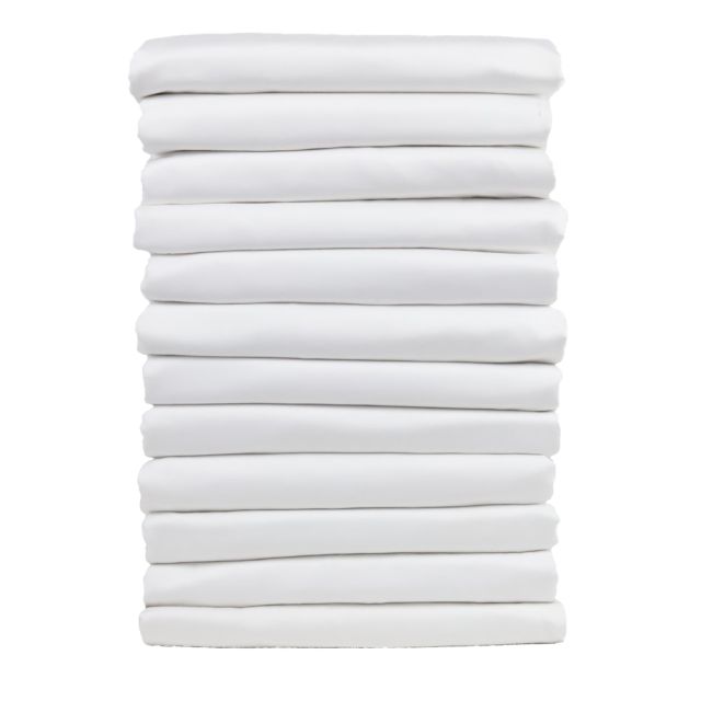 1888 Mills Suite Touch Deep Pocket King Fitted Sheets, 78in x 80in x 15in, White, Pack Of 12 Sheets MPN:N20078X80DWHT-1-ST00