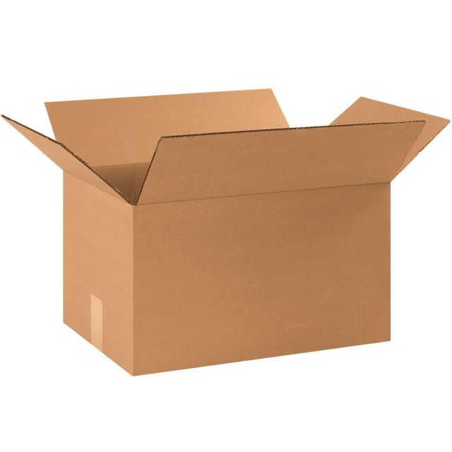 Office Depot Brand Heavy-Duty Storage Boxes, 10in x 12in x 16in, Kraft, Case Of 25 MPN:HD161210