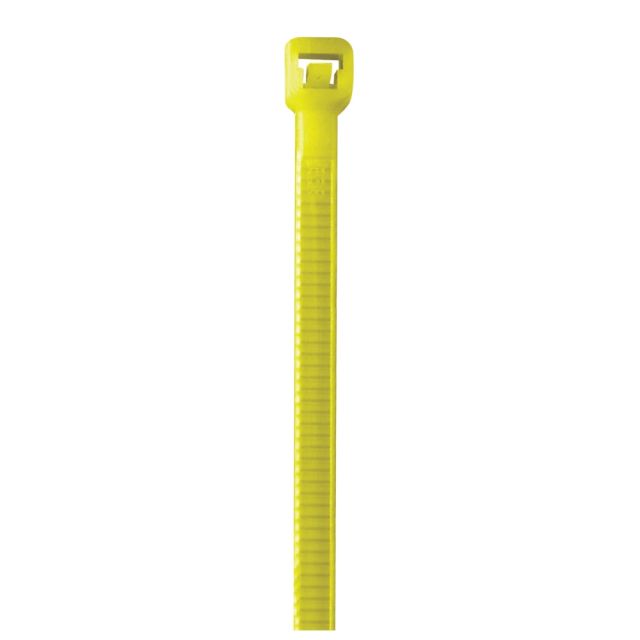 Office Depot Brand Color Cable Ties, 5.5in, Fluorescent Yellow, Case Of 1,000 (Min Order Qty 2) MPN:CT433J