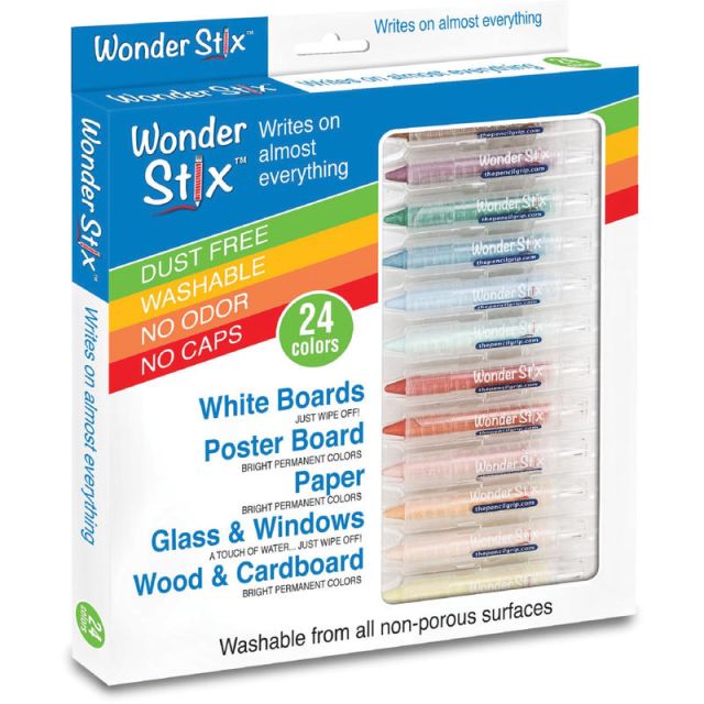 The Pencil Grip Wonder Stix - Assorted - 24 / Pack (Min Order Qty 3)