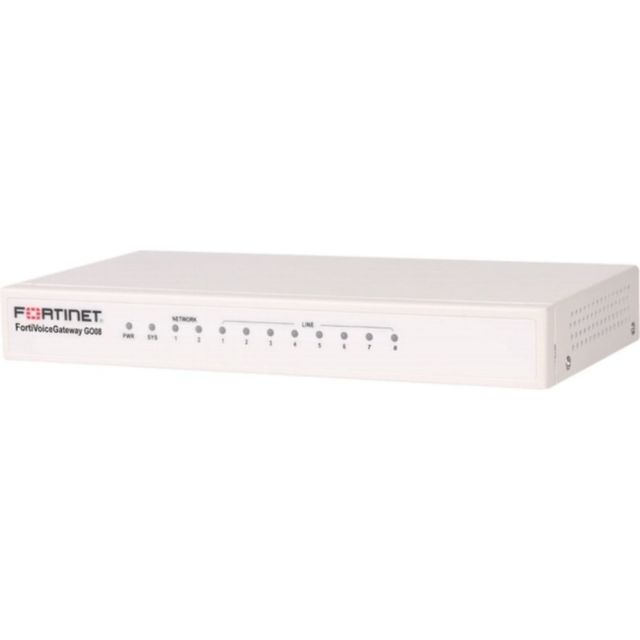 Fortinet FortiVoice FVG-GO08 VoIP FVG-GO08-BDL-247-60