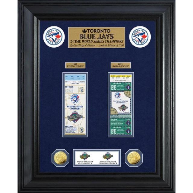 Toronto Blue Jays World Series Deluxe Gold Coin & Ticket Collection MPN:TBJ2CWSTICK
