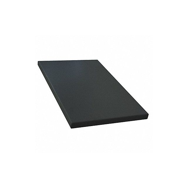Shelf 24 x 48 In Black 12 Gauge Steel MPN:AT248BL