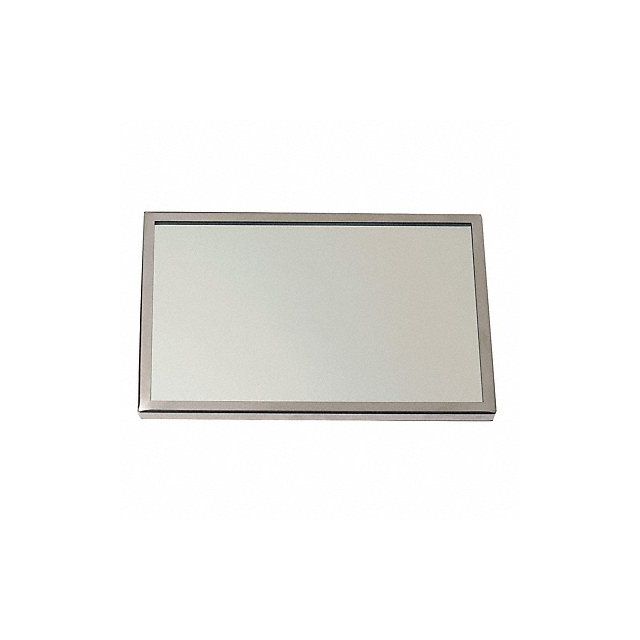Framed Mirror SST Aluminum 16x22 In