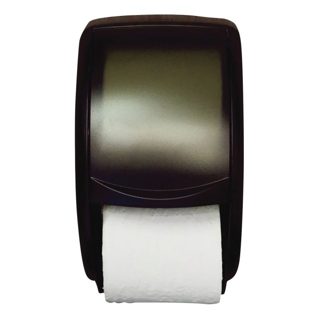 Tork Twin Standard Roll Bath Tissue Dispenser, 12-3/4in, 2 Roll Capacity MPN:55TR