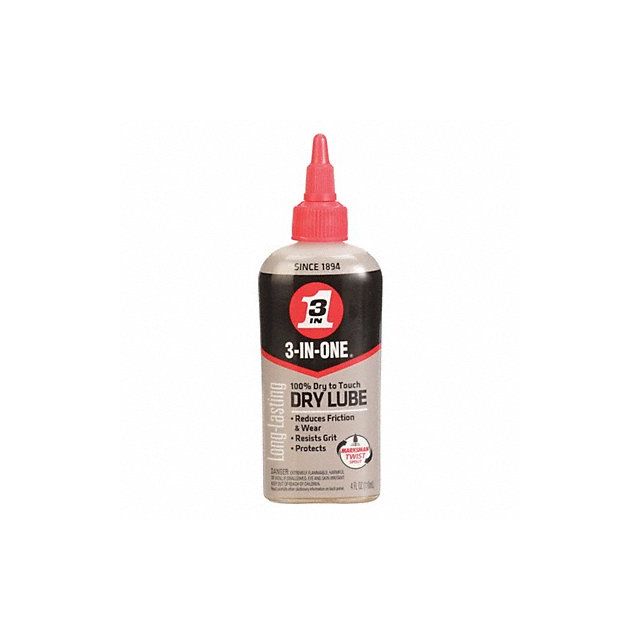 4 oz Squeeze Bottle Dry Lubricant MPN:120022
