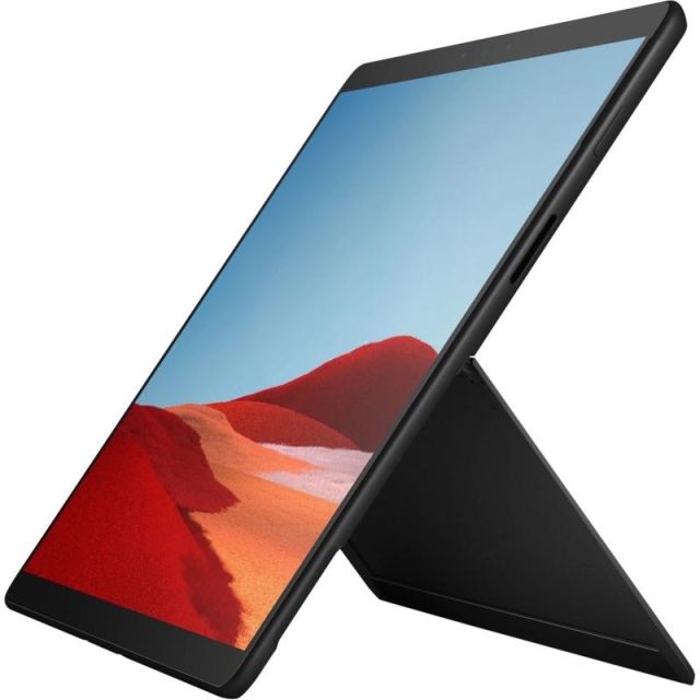 Microsoft Surface Pro X Tablet, 13in Touchscreen, 8GB RAM, 256GB HD, Windows 10, Matte Black MPN:QWZ-00001