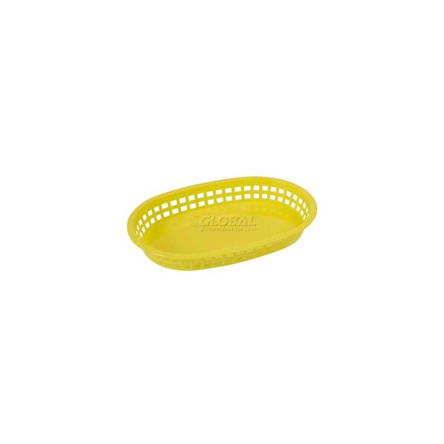 Winco PLB-Y Oval Platter Baskets 12/Pack PLB-Y