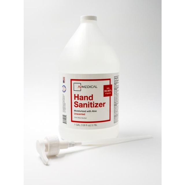 Hand Sanitizer 1 Gallon Unscented (QTY: 15 Jugs)