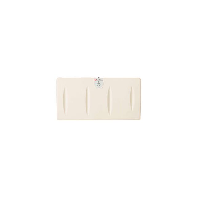 Foundations® Horizontal Baby Changing Table With Backer Plate- Cream 5211089 5211089
