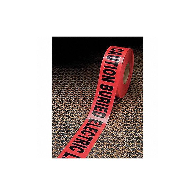 Barricade Marking Tape 3In W Red PK8 MPN:302-R-3X1000FTX4MIL
