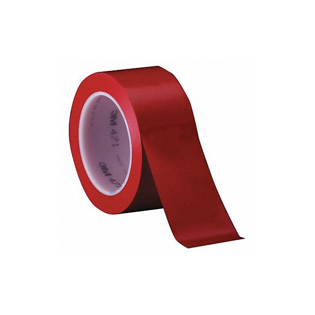 Floor Tape Red 3 inx108 ft Roll MPN:471