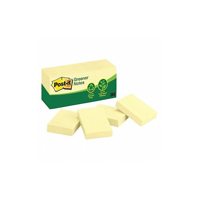 Post-It Notes 2inx1.5in Canary Yellow MPN:653RP