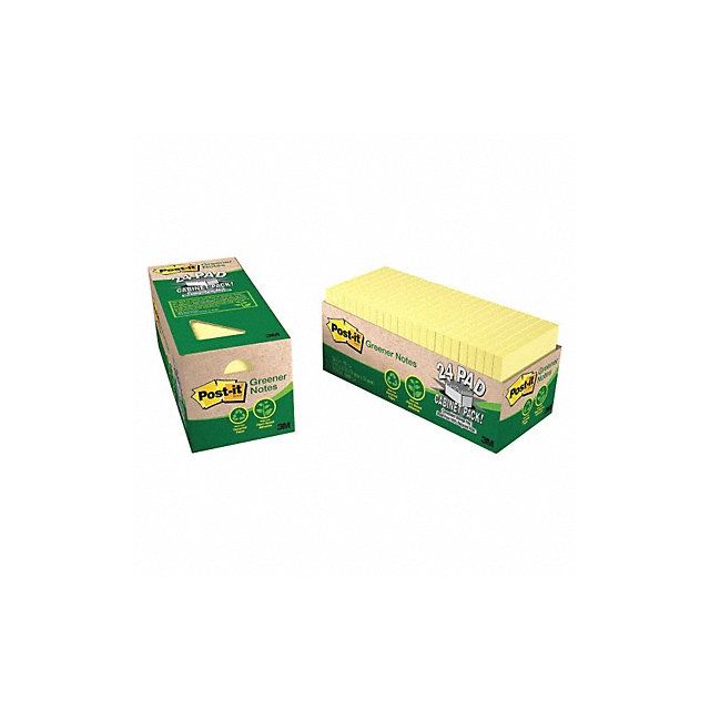 Post-It Notes 3inx3in Yellow MPN:654R-24CP-CY