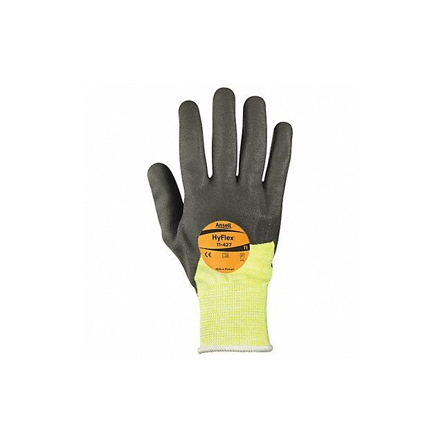 Cut Resist Gloves Polyurthn Gry/Ylw 8 PR MPN:11-427