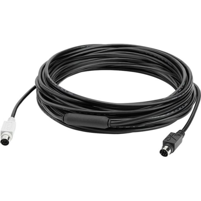 Logitech GROUP Extended Cable, 32.81ft, Black MPN:939-001487
