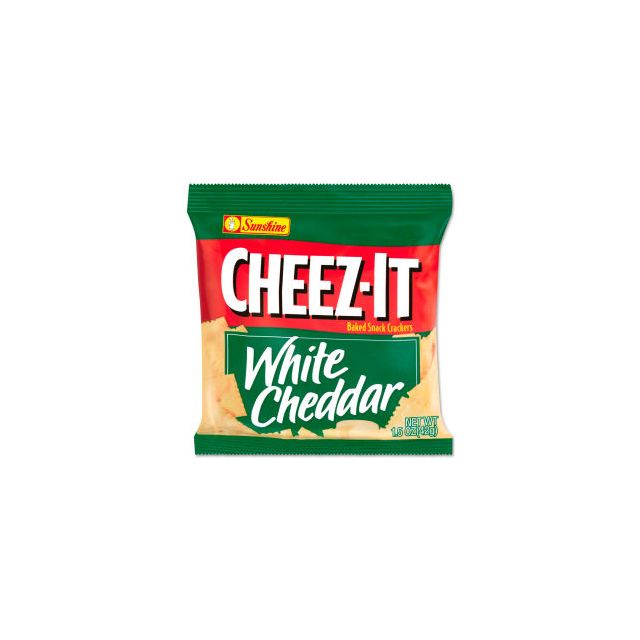 Sunshine® Cheez-It Crackers 1.5 oz. Single-Serving Snack Bags White Cheddar 8/Box 2410012654