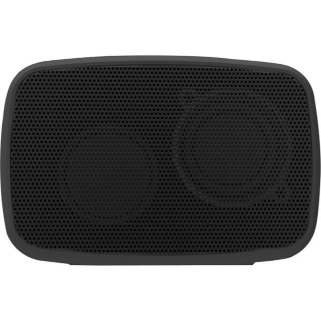 Ematic RuggedLife 15-Watt Water-Resistant Bluetooth Rechargeable Speaker And Speakerphone, Black (Min Order Qty 3) MPN:ESQ206BL