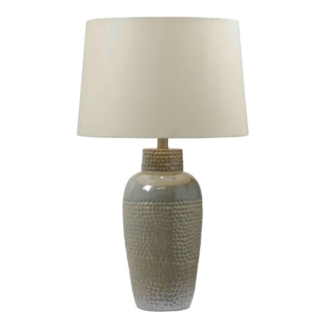 Kenroy Facade Table Lamp, 28inH, Tan 32107IRD