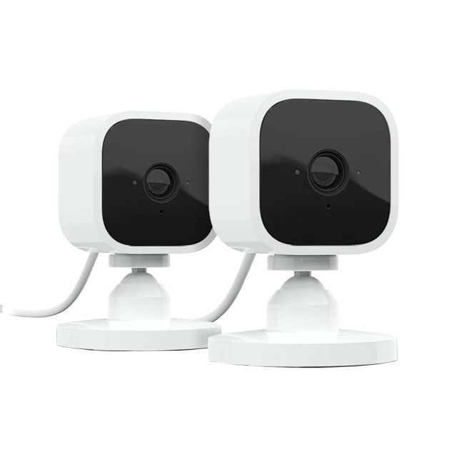 Amazon Blink Mini Network Security Cameras, White, Pack of 2 MPN:B07X27VK3D