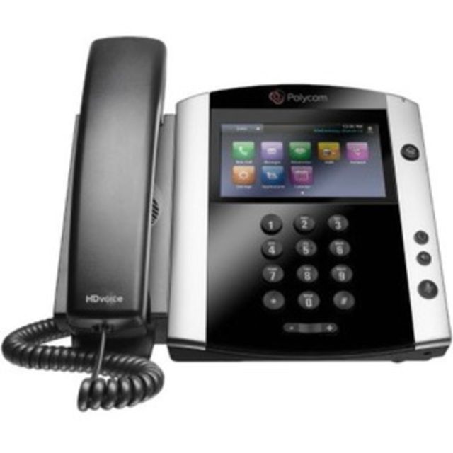 Poly VVX 501 IP Phone - Corded - Desktop - 2200-48500-019