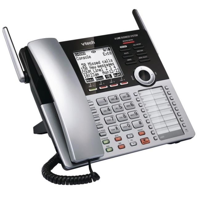 VTech DECT 6.0 Expandable Corded Small Business Phone System Main Console, CM18445 MPN:CM18445