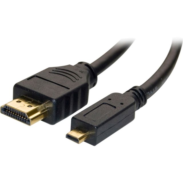 4XEM Micro HDMI To HDMI Adapter Cable, 10ft (Min Order Qty 5) MPN:4XHDMIMICRO10FT
