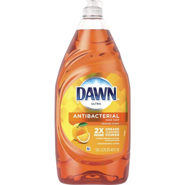 Dish Detergent, Type: Ultra Antibacterial Dishwashing Liquid , Form: Liquid , Container Size: 40 oz , Container Type: Bottle