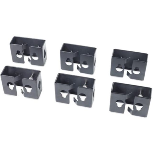 APC Cable Containment Brackets, 4.4inH x 3.1inW x 1.8inD, Black MPN:AR7710