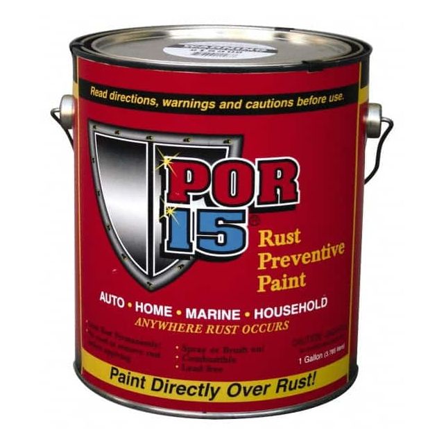 5 Gal, Semi Gloss Black, Rust Preventative Paint MPN:45405