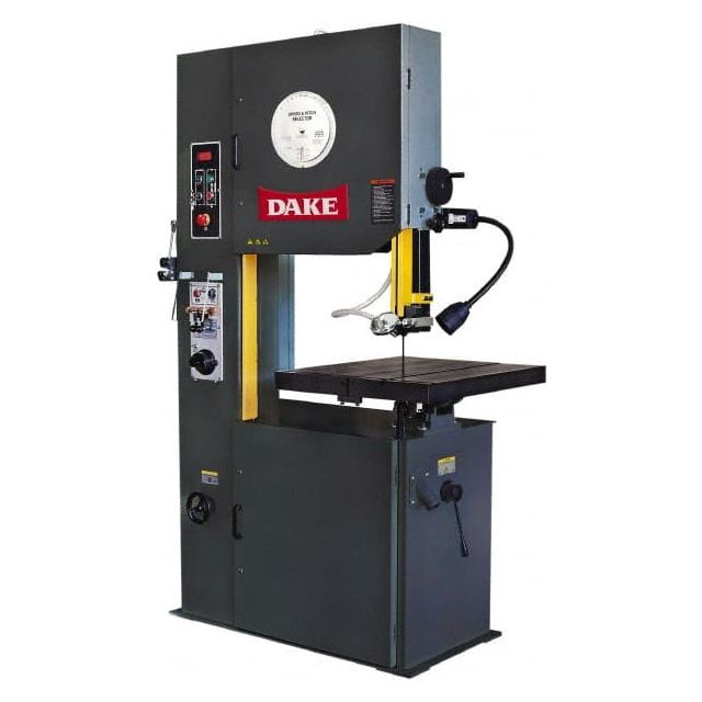Vertical Bandsaw: Variable Speed Pulley Drive, 26