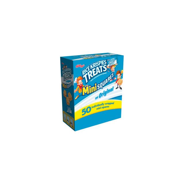 Kellogg's® Rice Krispies Treats Mini Squares 0.39 oz. 50/Box 3800012346