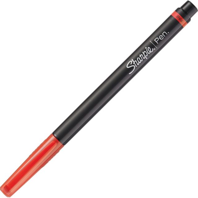 Sharpie Fine Point Pen - Fine Pen Point - Red - SAN1742665