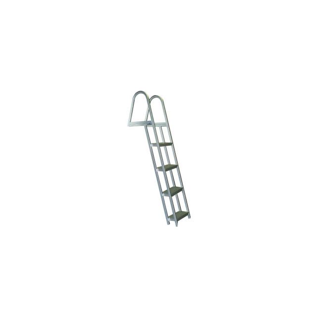 Bearcat 4 Step Aluminum Angled Boat Dock Ladder - L65 L65