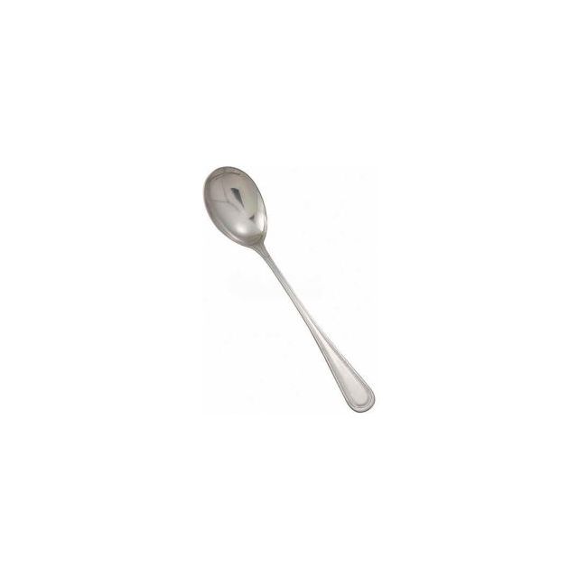 Winco 0030-23 Shangarila Solid Spoon 12/Pack 0030-23