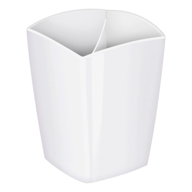 CEP Large Gloss Pencil Cup, 3-13/16in x 3in, White (Min Order Qty 7) MPN:1005300021