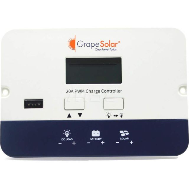 Power Supply Accessories, Power Supply Accessory Type: Solar Charge Controller , For Use With: GS-STAR-100W, GS-STAR-200W  MPN:GS-PWM-20A