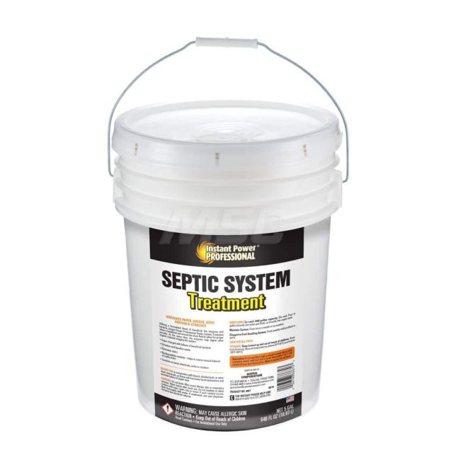 5 Gal Jug with Handle Liquid Septic System Treatment