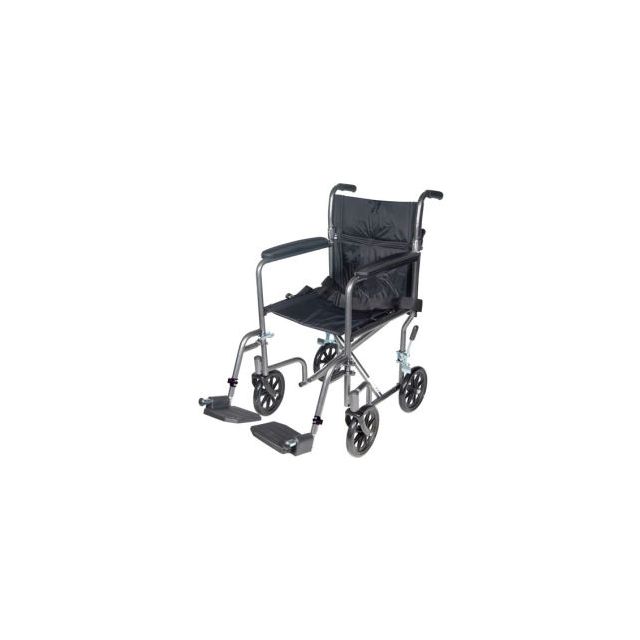 Lightweight Steel Transport Wheelchair 19