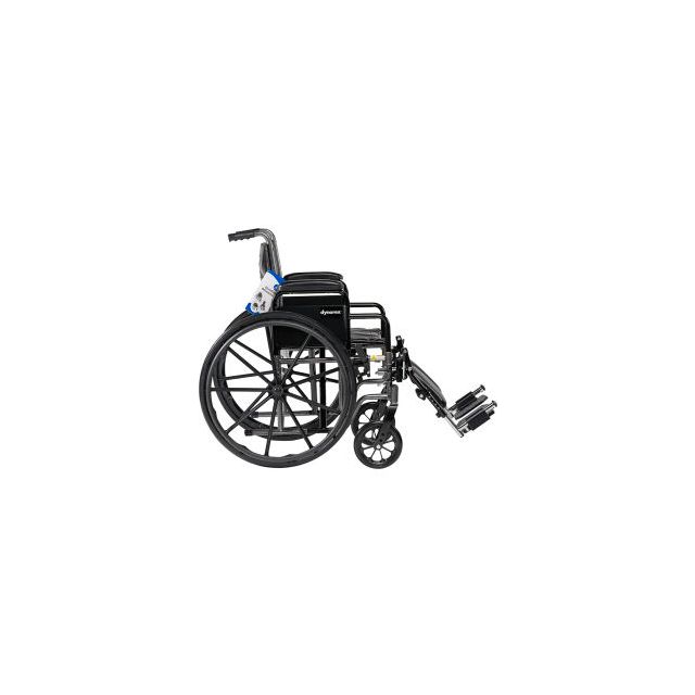 Dynarex DynaRide™ S2 Wheelchair Detachable Full Arm & Elevating Legrest 18