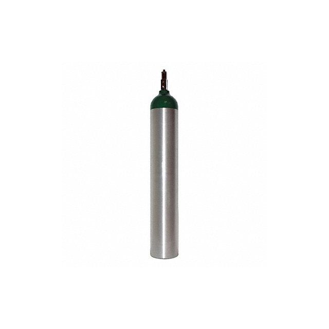 Medical Oxygen Cylinder 670L Aluminum MPN:MECYLT-W