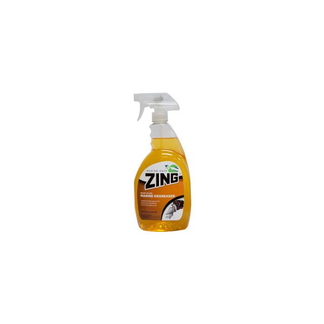 ZING® - Marine Safe Power Degreaser Lemon Grass Scent Quart Bottle 9/Case - Z193-QPS9 3-QPS9Z19