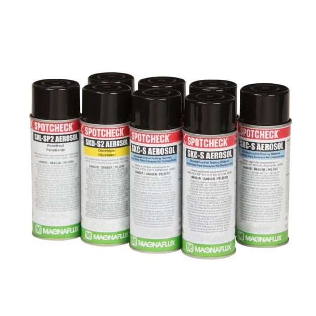 Crack Detection Kits & Components, Kit Type: Penetrant Testing , Container Size: 16.00 , Container Type: Aerosol Can , Component Type: Replacement Kit MPN:01-5920-48