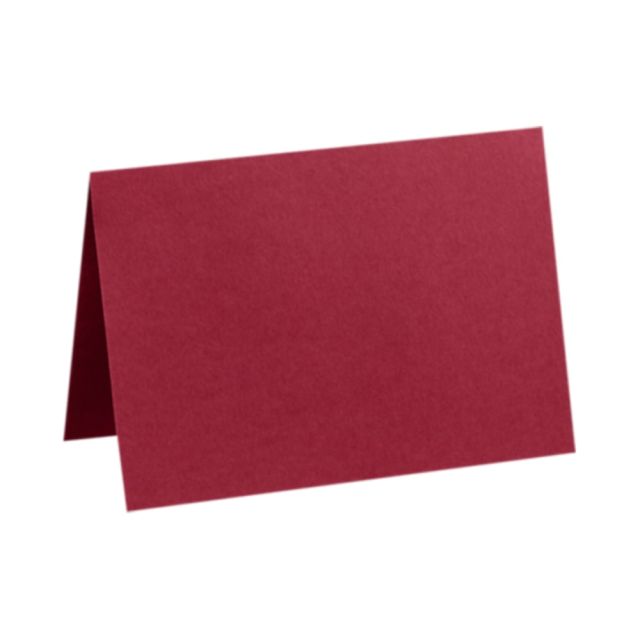LUX Folded Cards, A7, 5 1/8in x 7in, Garnet Red, Pack Of 250 MPN:EX5040-26-250